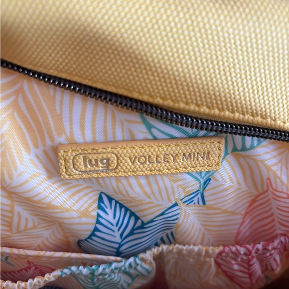 NWT Lug volley mini, NWT metro XL and NWOT matte luxe circle pouch in banana. - Picture 3 of 5